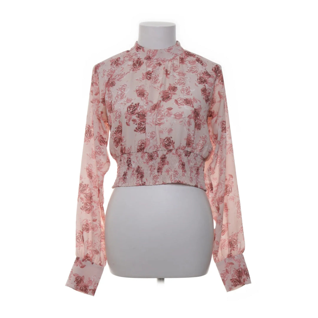 NA-KD | Roze, Meerkleurig - Blouse