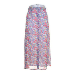 Wednesday's Girl | Wit, Meerkleurig - Maxi rok