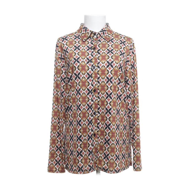 Naiz Collection | Multicolor blouse met geometrisch patroon