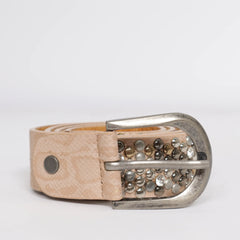 Beige, Meerkleurig - Riem