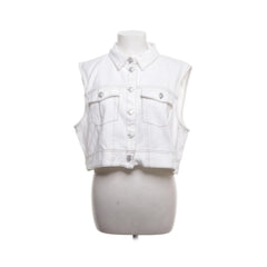 Noisy May | Wit - Spijker gilet