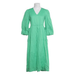 Y.A.S | Groene Maxi-jurk Pofmouwen
