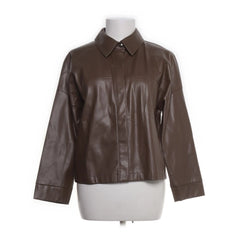 Someday. | Bruine leren blouse