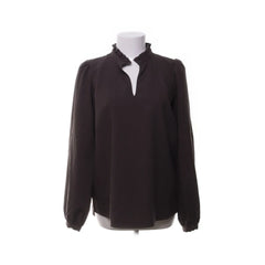 Coster Copenhagen | Zwarte Blouse met V-hals