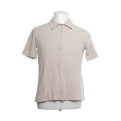Marc O'Polo | Beige korte mouw overhemd
