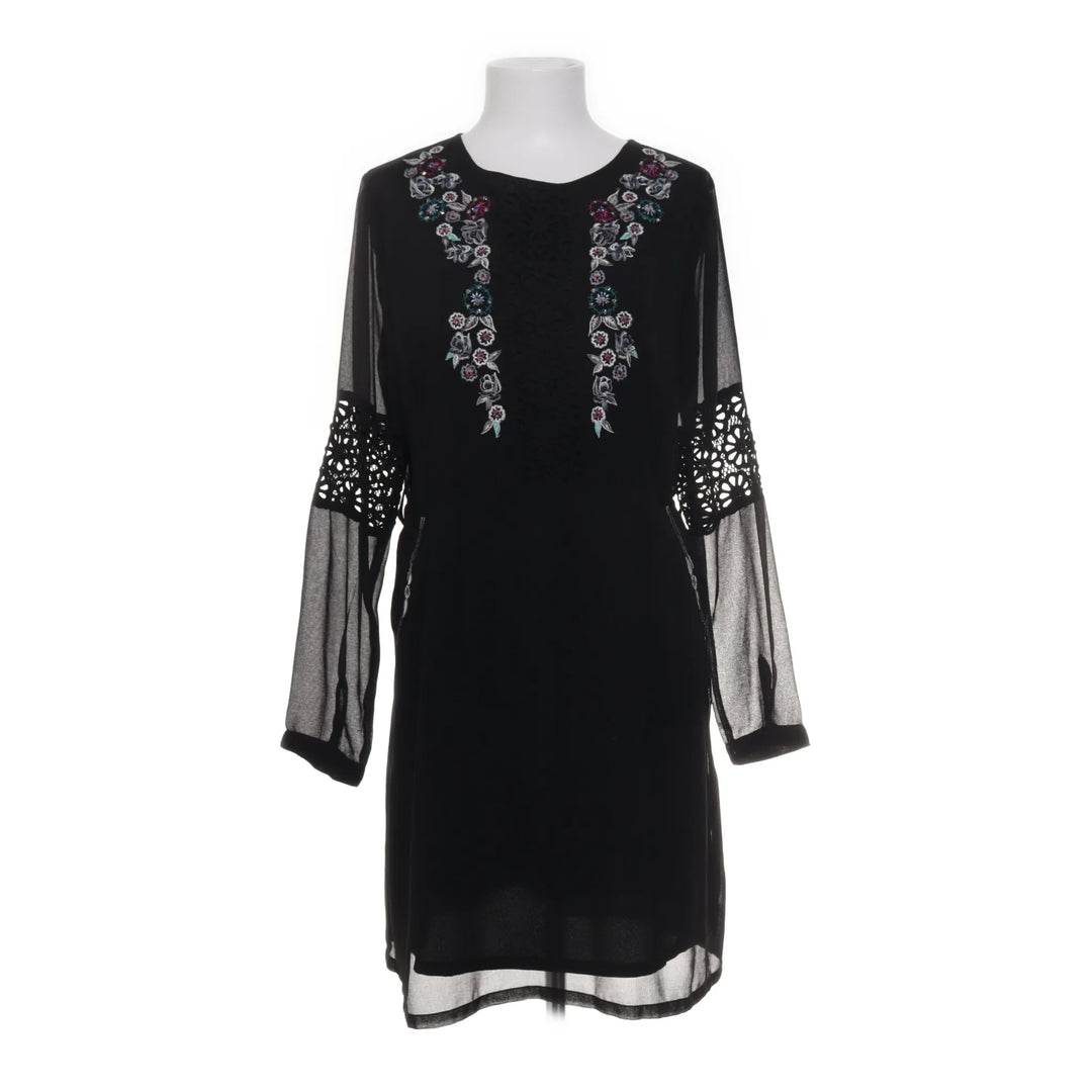 Janis | Zwart, Meerkleurig - Jurk