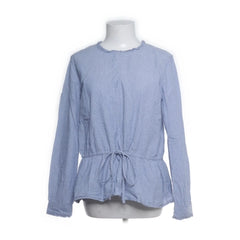Second Female | Blauwe peplum blouse