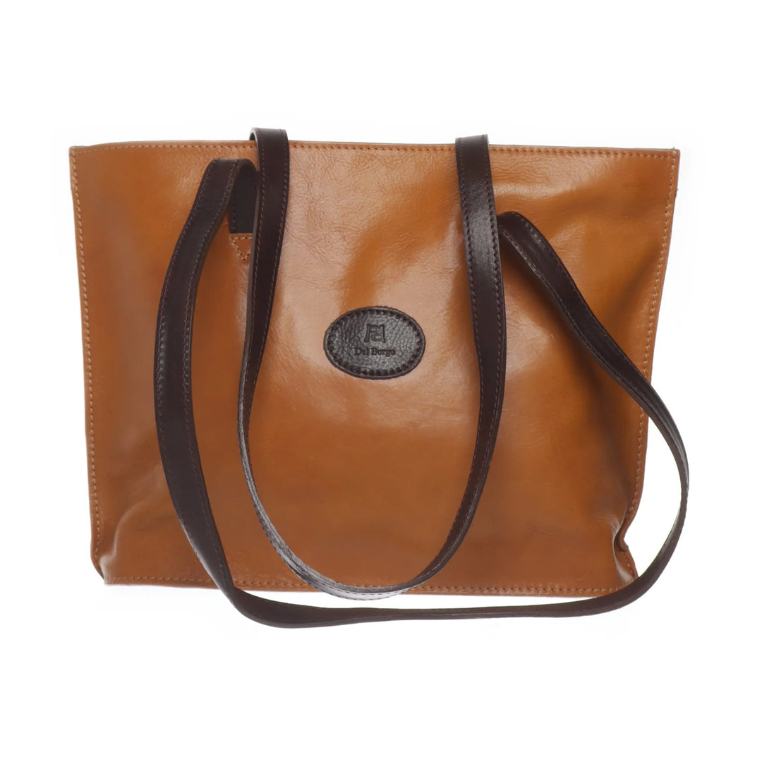 Del Borgo | Bruin, Geel - Handtas