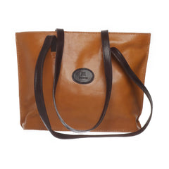 Del Borgo | Bruin, Geel - Handtas