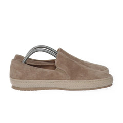 Brunos | Beige Suède Espadrille Loafers