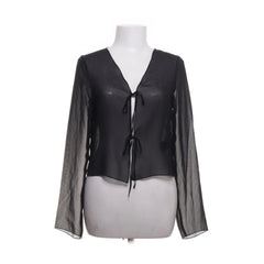 Monki | Zwart - Crop top