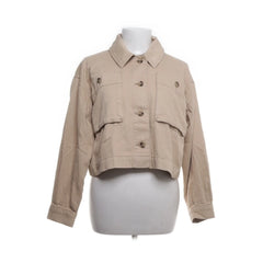 Topshop | Beige cropped jasje