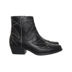 Catwalk | Zwarte Gestudeerde Enkellaarsjes