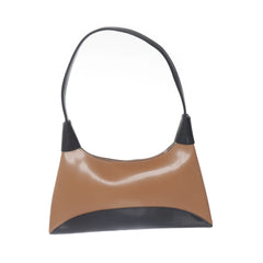 Bruin, Zwart - Handtas