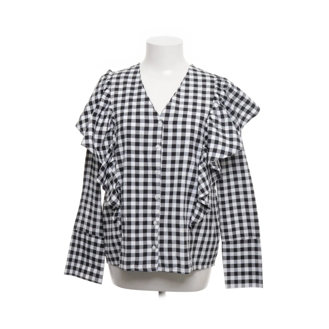 Neon Rose | Zwart, Wit, Grijs - Blouse