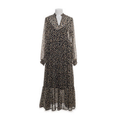 YAS | Zwart, Meerkleurig - Maxi jurk