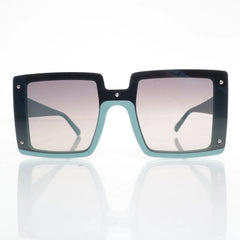 Zonnebril | Blauwe Oversized Zonnebril