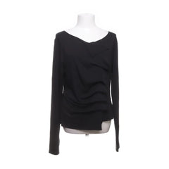Cora Kemperman | Zwarte asymmetrische sweater