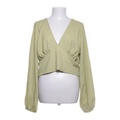 Monki | Groene crop top blouse