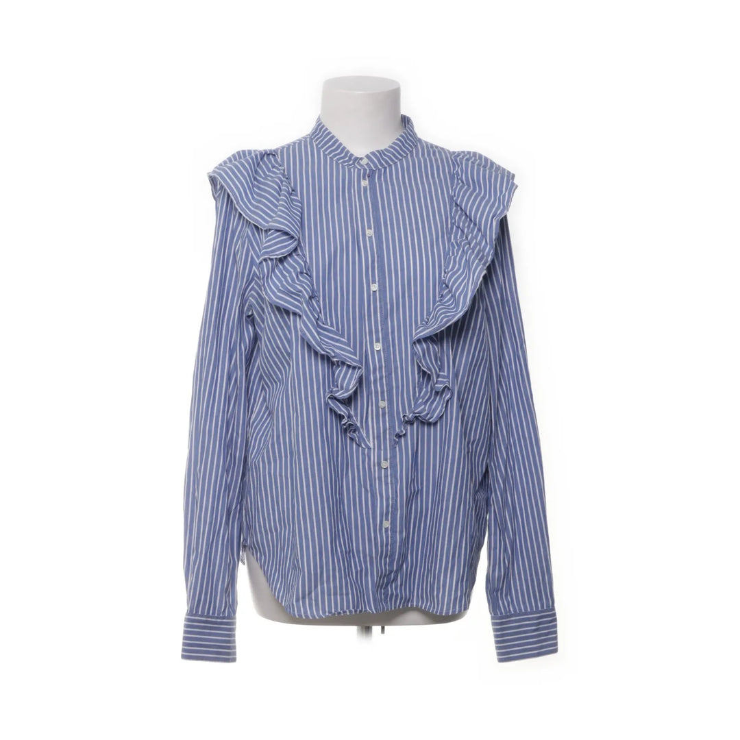 Oui | Blauw, Wit - Shirt