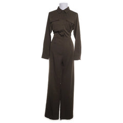Rut & Circle | Bruine Militaire Jumpsuit