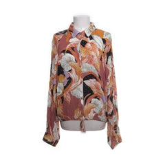 Lindex | Bloemenprint zijden blouse