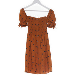Brave Soul | Oranje, Blauw, Meerkleurig - Jurk