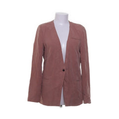 Selected Femme | Roestbruine collarless blazer