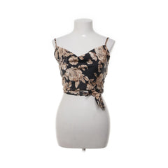 Boture | Zwart, Bruin - Crop top