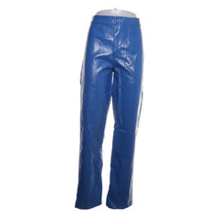 LA Sisters | Blauwe Leren Broek