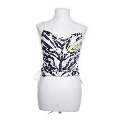 John Richmond | Wit, Zwart, Meerkleurig - Crop top