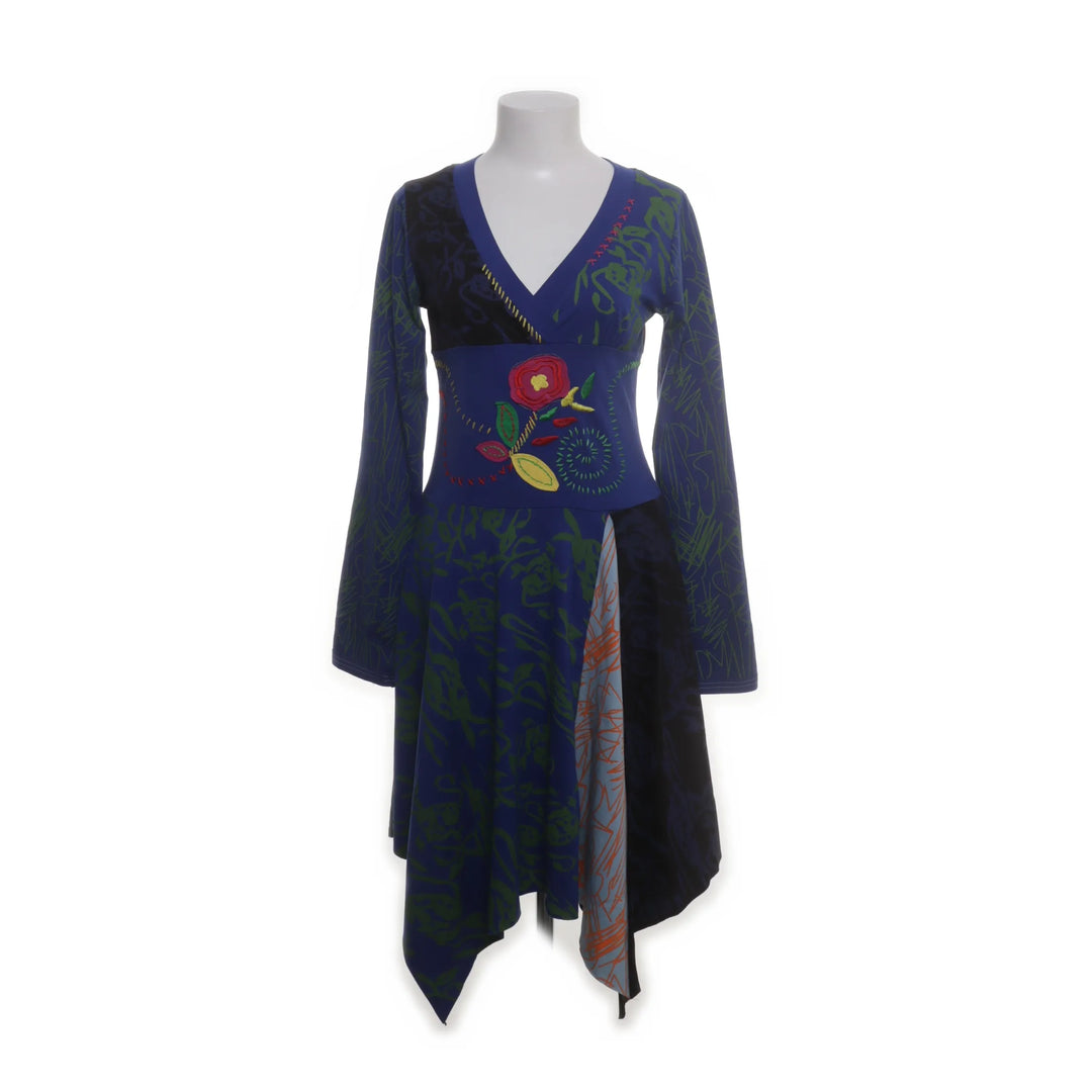 Dy Design | Blauw, Meerkleurig - Jurk