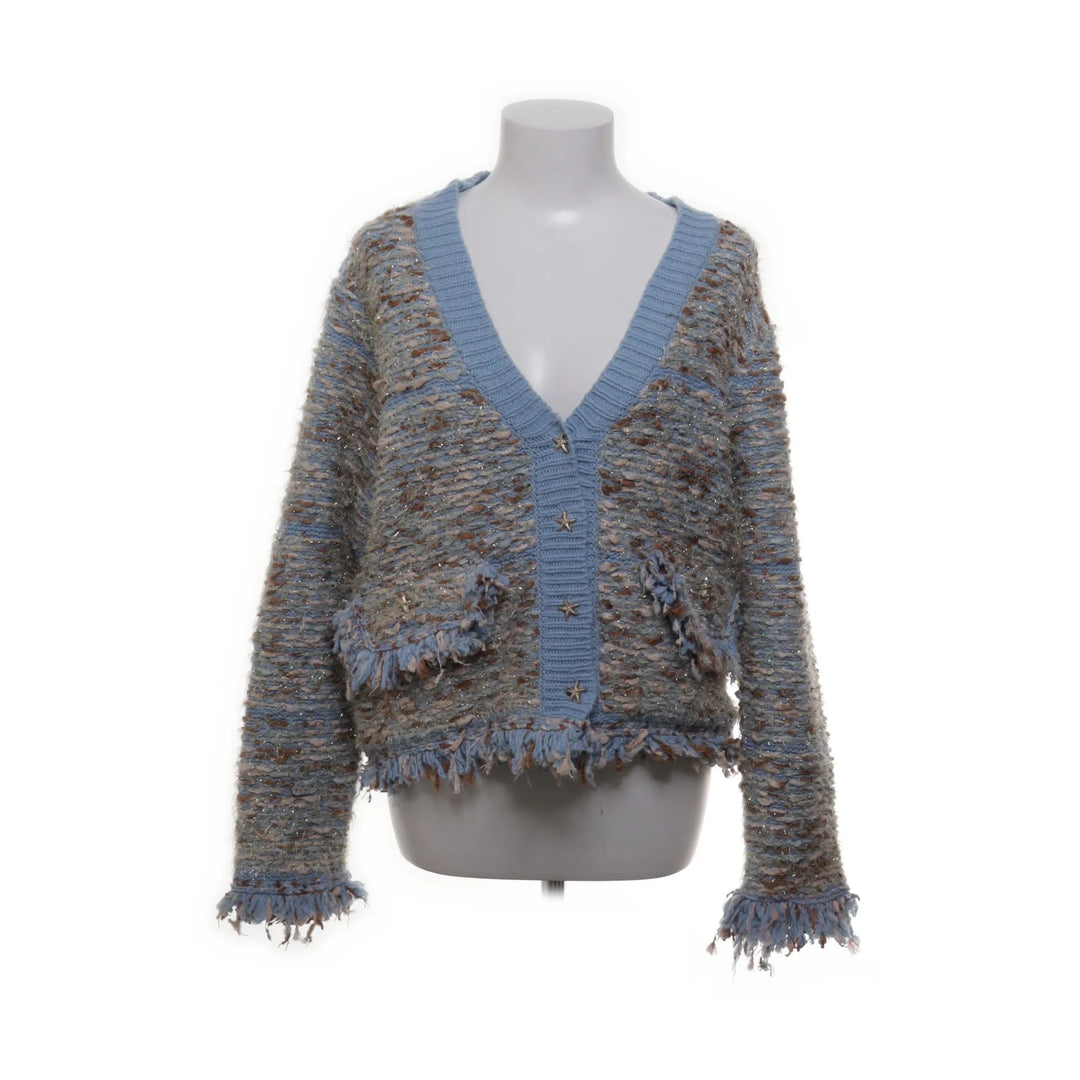 Coster Copenhagen | Blauw, Bruin, Meerkleurig - Cardigan