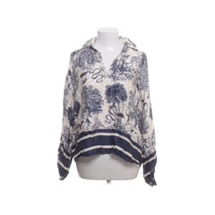 Sens Uniq | Beige Blouse met Boomprint