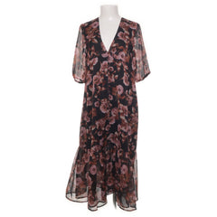 NA-KD | Zwart, Roze - Maxi jurk