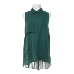 Saint Tropez | Groene Mouwloze Blouse