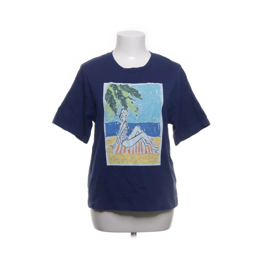 United Colors of Benetton | Blauw, Meerkleurig - T-shirt