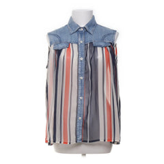 Nella Fantasia | Blauw, Meerkleurig - Top