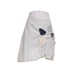 Desigual | Witte asymmetrische rok