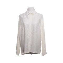 Helsiden | Witte zijden blouse