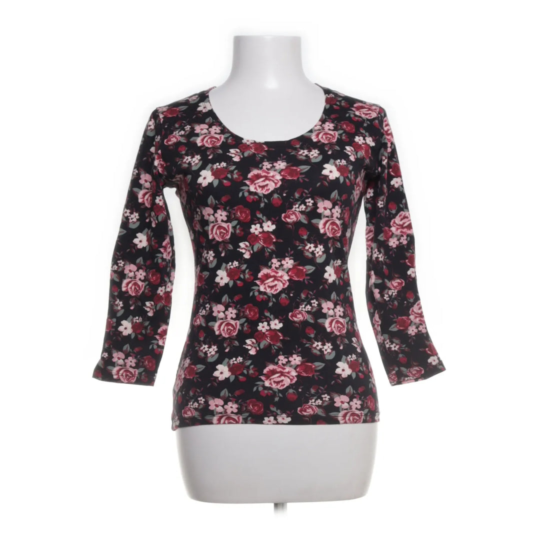 Amisu | Zwart, Roze, Rood, Groen - Lange mouwen shirt