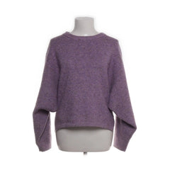 CW | Paarse Wollige Oversized Trui