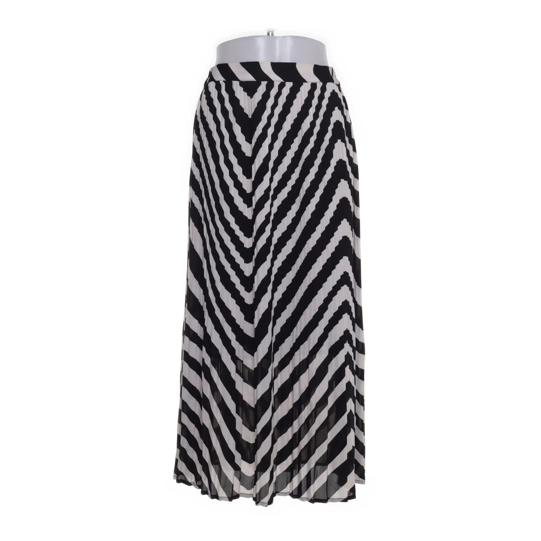 Eksept | Zwart, Wit - Maxi rok