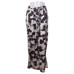 Prepair | Grijze koeienprint broek