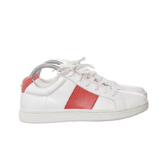 Philip Hog | Witte sneaker met roodaccent