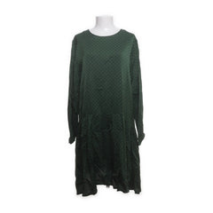 Samsøe & Samsøe | Groene Gestructureerde Jurk