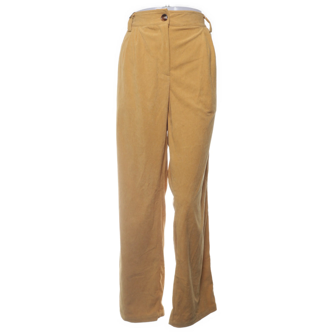 Halara | Geel - Corduroy broek
