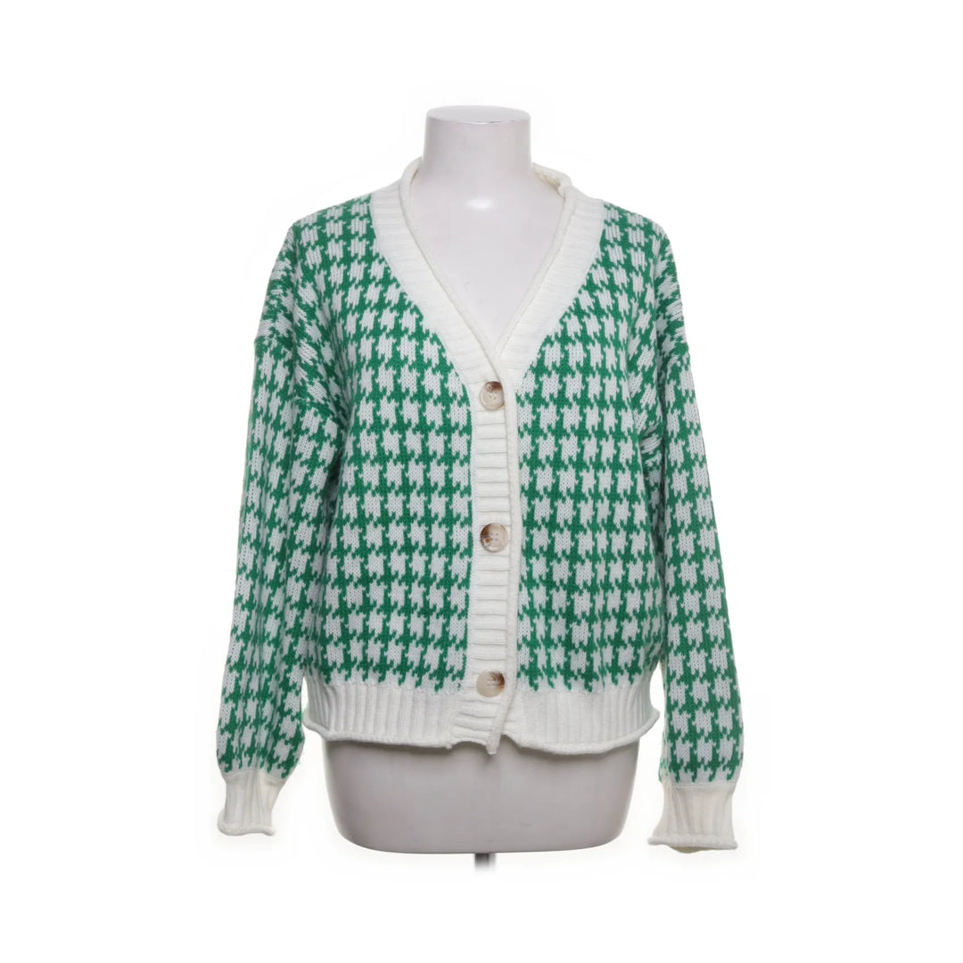Wit, Groen - Cardigan