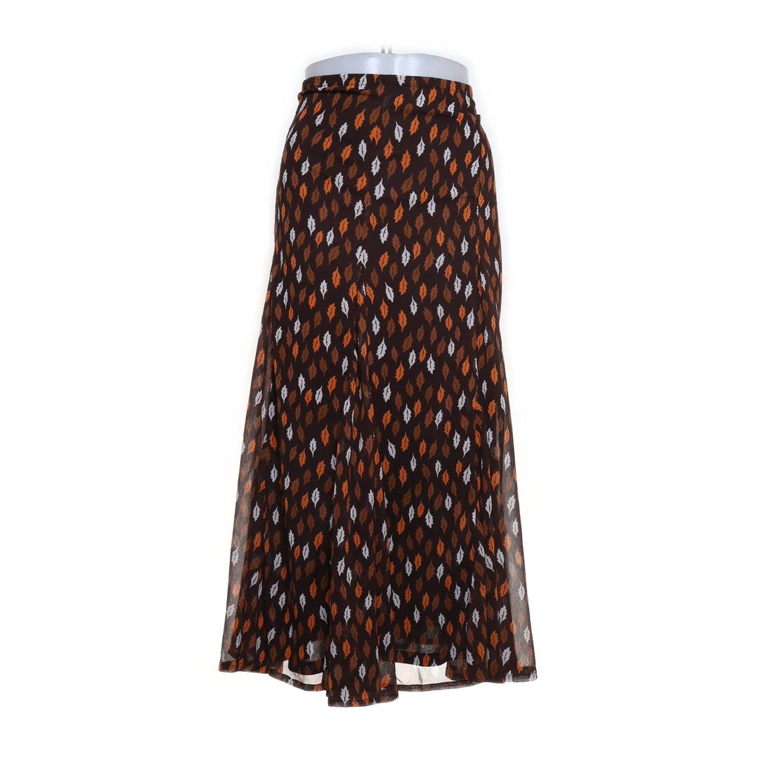 Anne Weyburn | Bruin, Meerkleurig - Maxi rok