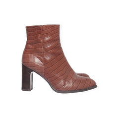 Unisa | Bruin - Laarzen met hak